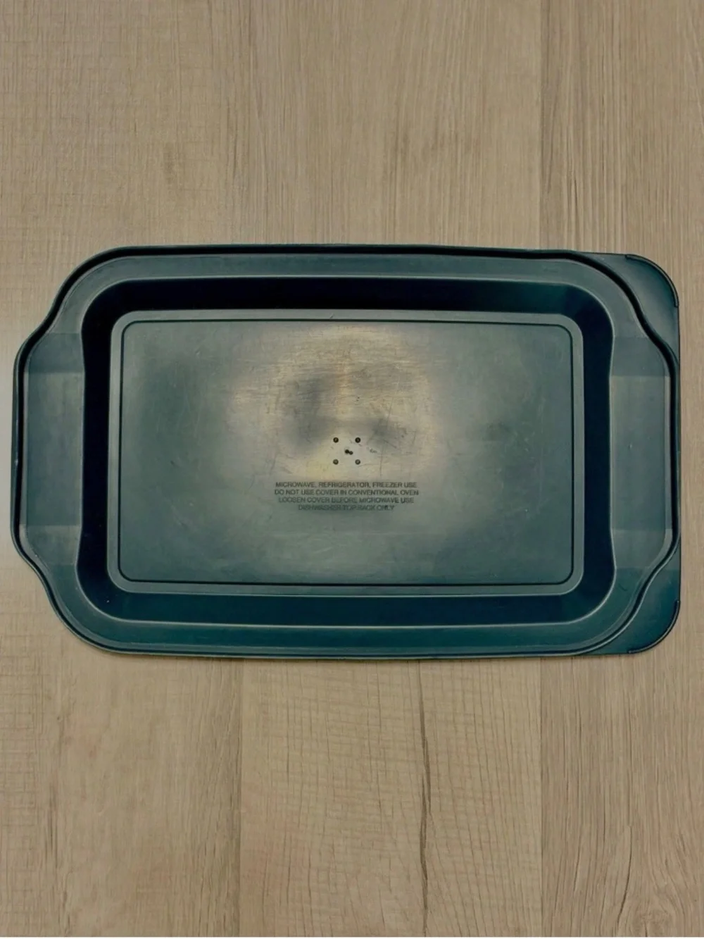Pyrex 232-PC Hunter Green Plastic Replacement Lid 2 Qt Baking Dish ~ 15